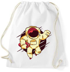 printfashion Világűr foci - Sportzsák, Tornazsák - Fehér (2267192)