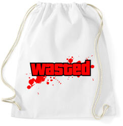 printfashion wasted - Sportzsák, Tornazsák - Fehér (2159843)