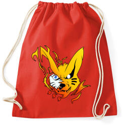 printfashion Naruto kyuubi - Sportzsák, Tornazsák - Piros (4595513)