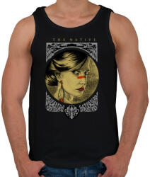 printfashion Természetesség - Férfi atléta - Fekete (85675)