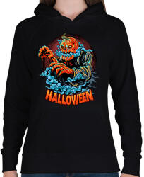 printfashion halloween - Női kapucnis pulóver - Fekete (14192638)