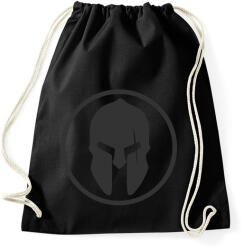 printfashion Spártai sisak - Sportzsák, Tornazsák - Fekete (1237531)