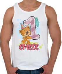 printfashion Macis szülinap - Számmal - Férfi atléta - Fehér (7944542)