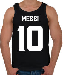 printfashion MESSI WHITE - Férfi atléta - Fekete (11535415)