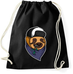printfashion Fullcap-es lajhár - Sportzsák, Tornazsák - Fekete (6588787)