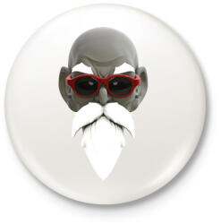 printfashion Dragon Ball - Kitűző, hűtőmágnes - Fehér (14990416)