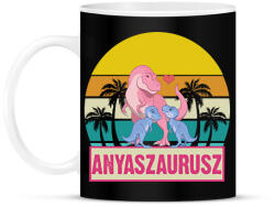 printfashion Anyaszaurusz - fiú - Bögre - Fekete (7472872)