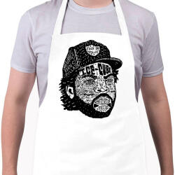 printfashion Ice-cube - Kötény - Fehér (4909132)