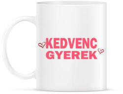 printfashion Kedvenc gyerek! - Bögre - Fehér (2409697)