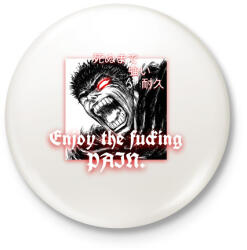 printfashion Guts minta (Berserk) - Kitűző, hűtőmágnes - Fehér (11966862)