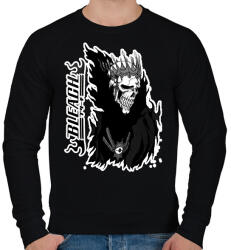 printfashion Bleach Barragan - Férfi pulóver - Fekete (16446510)
