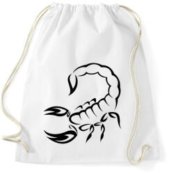 printfashion Skorpió - Sportzsák, Tornazsák - Fehér (13802690)