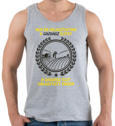 printfashion Gazdász élet - Férfi atléta - Sport szürke (1630116)