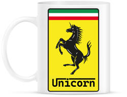 printfashion Unicorn - Ferrari - Bögre - Fehér (7327501)