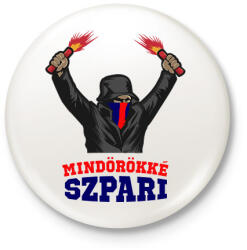 printfashion Egyedi szurkolói minta - Kitűző, hűtőmágnes - Fehér (16588466)