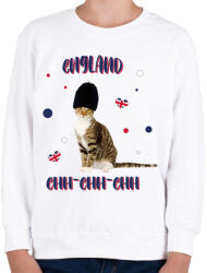 printfashion Cicc-cicc - England - Gyerek pulóver - Fehér (7583850)