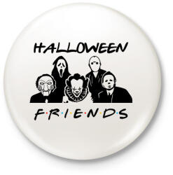 printfashion Halloween friends - Kitűző, hűtőmágnes - Fehér (14605830)