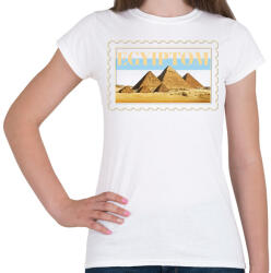 printfashion Egyiptom - Női póló - Fehér (7425400)