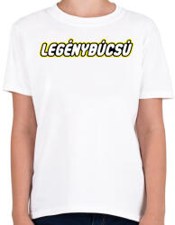 printfashion legenybucsu-lego - Gyerek póló - Fehér (878827)
