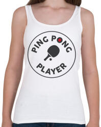 printfashion PingPong player - Női atléta - Fehér (2142389)