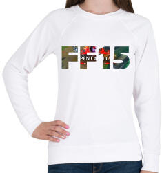 printfashion League of Legends - FF15 - Női pulóver - Fehér (15858823)