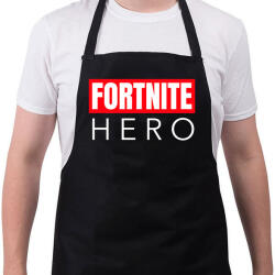 printfashion FORTNITE HERO - Kötény - Fekete (10440497)