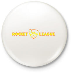 printfashion Rocket League - Kitűző, hűtőmágnes - Fehér (3089874)