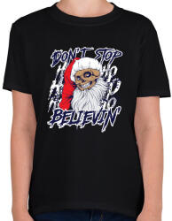 printfashion Hinni benne - Gyerek póló - Fekete (801820)