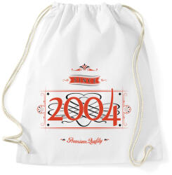 printfashion since-2004-red-black - Sportzsák, Tornazsák - Fehér (538148)