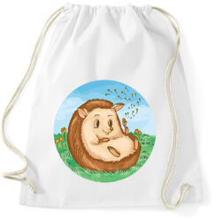 printfashion Cuki süni - Sportzsák, Tornazsák - Fehér (12657922)