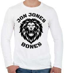 printfashion Jon Jones Bones - Férfi hosszú ujjú póló - Fehér (14853305)