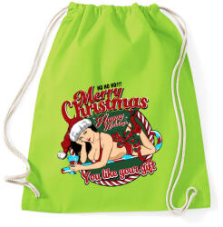 printfashion Tetszetős ajándék - Sportzsák, Tornazsák - Limezöld (206941)