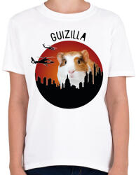 printfashion Guizilla - Gyerek póló - Fehér (7179492)