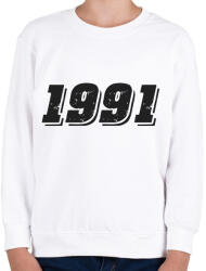 printfashion 1991 - Gyerek pulóver - Fehér (6181974)