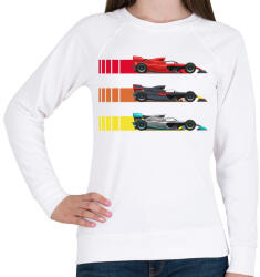 printfashion Forma 1 - Női pulóver - Fehér (13968449)