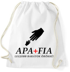 printfashion APA ÉS FIA - Sportzsák, Tornazsák - Fehér (1517224)