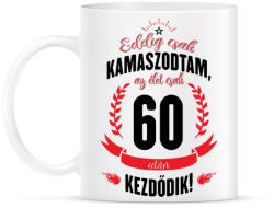 printfashion kamasz-60-black-red - Bögre - Fehér (790969)