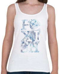 printfashion Foxish - Női atléta - Fehér (222048)