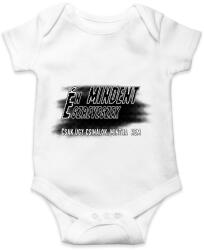 printfashion Én mindent észreveszek csak úgy csinálok, mintha nem - Baba Body - Fehér (16540446)
