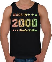 printfashion 2000 - Férfi atléta - Fekete (6171737)