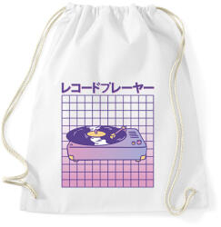 printfashion Lemezlejátszó - Sportzsák, Tornazsák - Fehér (11685530)