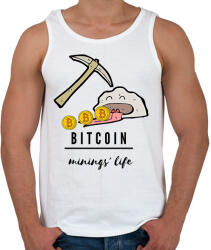 printfashion bitcoin mining - Férfi atléta - Fehér (2585409)