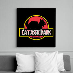 printfashion Catassic Park - Vászonkép - Fekete (13421754)