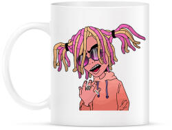 printfashion Lil Pump - Bögre - Fehér (1747751)