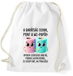printfashion Barátok - Sportzsák, Tornazsák - Fehér (13375406)