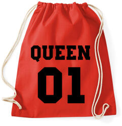 printfashion Queen - Sportzsák, Tornazsák - Piros (491958)