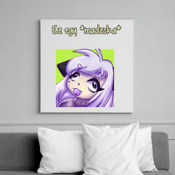 printfashion Fura ez a macska - Vászonkép - Fehér (13553872)