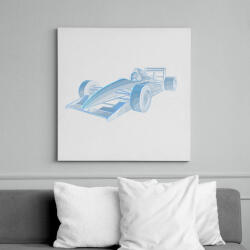 printfashion Forma 1 - Vászonkép - Fehér (11533745)