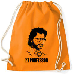printfashion A nagy pénzrablás - EL RPOFESSOR - fekete fehér - Sportzsák, Tornazsák - Narancssárga (5344167)