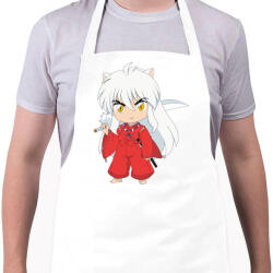 printfashion Inuyasha kid - Kötény - Fehér (4908352)